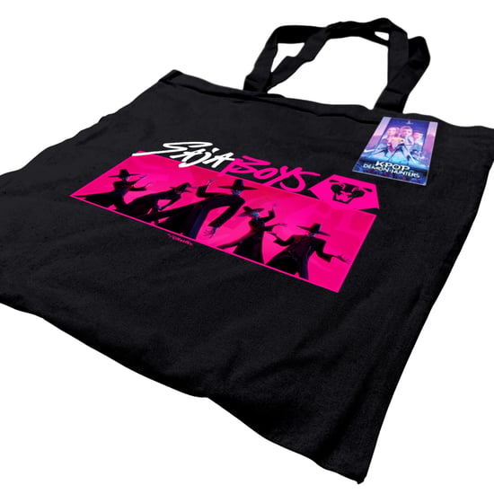 K-Pop Dämonenjäger Saja Boys Tote Bag (Schwarz/Pink) - Image 2