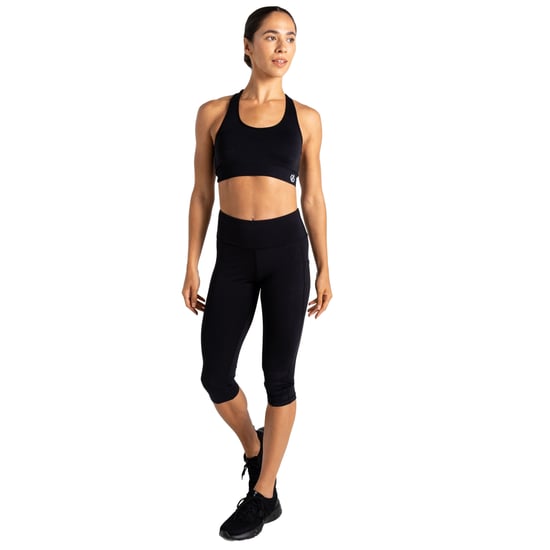 Dare 2B Damen Influential II Einfache 3/4 Leggings (Schwarz) - Image 5
