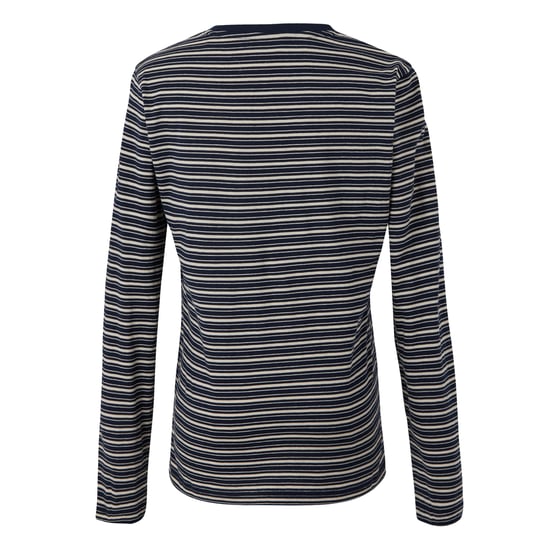 Regatta - "Federica" T-Shirt für Damen, Langärmlig (Marine/Helles Vanillegelb) - Image 2