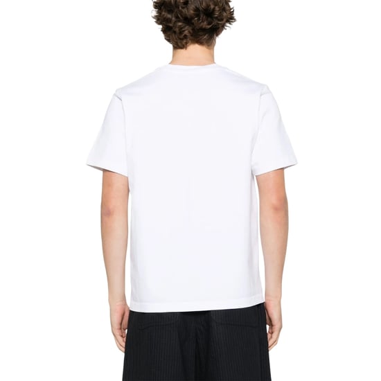 Casablanca - Weißes T-shirt Mit Oasis-print - Image 3