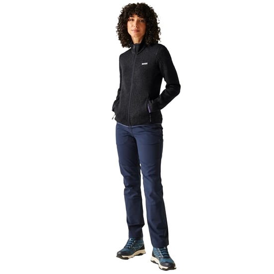 Regatta Damen Newhill Fleecejacke mit durchgehendem Reißverschluss (Marine) - Image 6