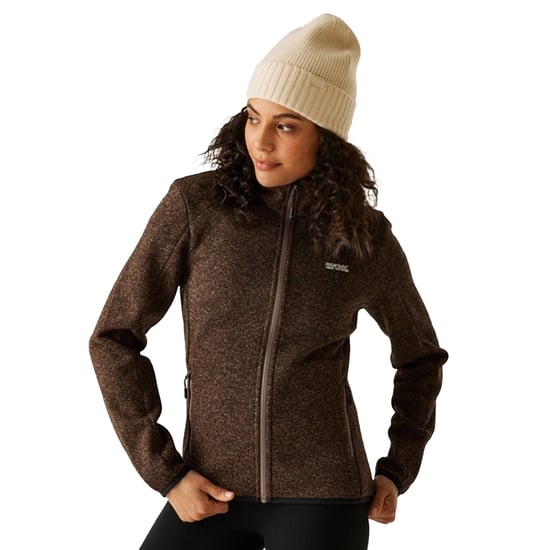 Regatta Damen Newhill Fleecejacke mit vollem Reißverschluss (Mocha) - Image 4