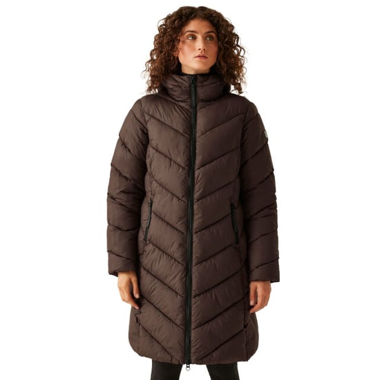 Regatta - "Andia II" Jacke Kontrastfarbener Reißverschluss für Damen (Bueno Braun) - Image 4