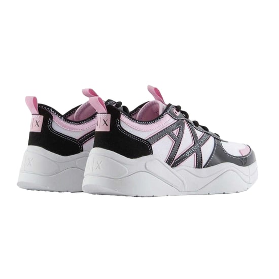 Armani Exchange - Sneaker für Damen (Weiß/Schwarz/Pink) - Image 2