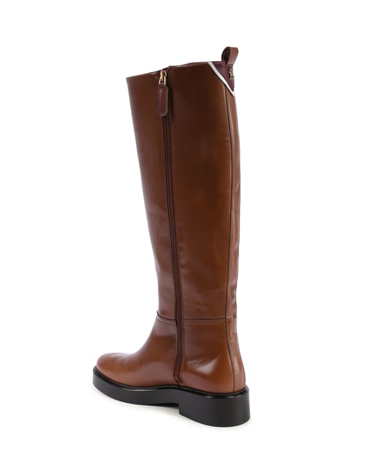 Knöchellange Lederstiefel - Image 3