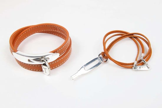Lederarmband mit Silberne Schloss - Image 2