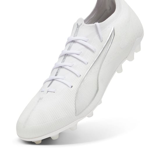 Herren Puma Ultra 5 Ultimate MG Fußballschuhe in Weiß - Image 5