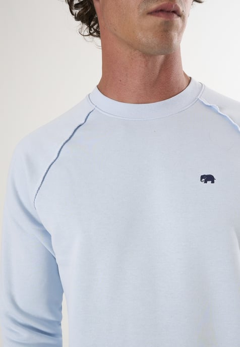 Sweatshirt Basic Rundhals Sweatshirt - Image 3