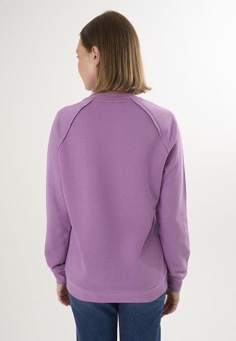 Sweatshirt Basic Rundhals Sweatshirt - Image 4