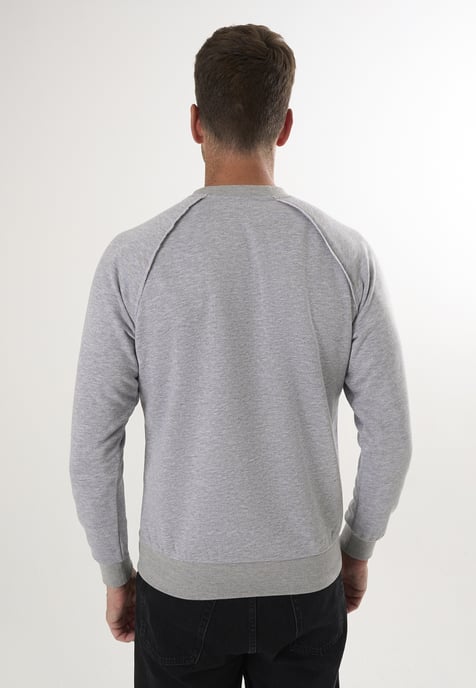 Sweatshirt Basic Rundhals Sweatshirt - Image 4