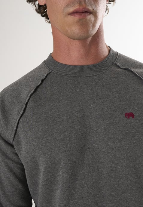 Sweatshirt Basic Rundhals Sweatshirt - Image 3