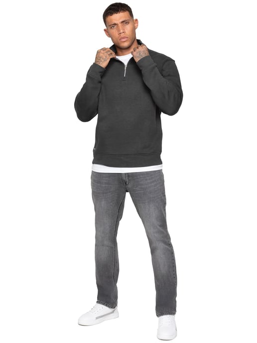 Enzo Milano | Herren Halbzip Sweatshirt - Image 4
