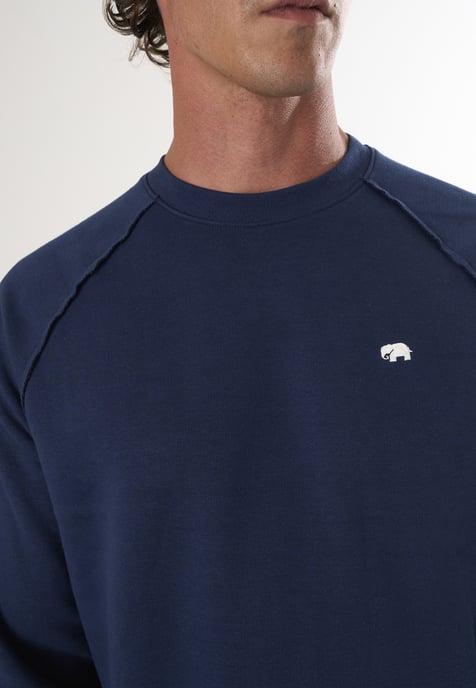 Sweatshirt Basic Rundhals Sweatshirt - Image 3