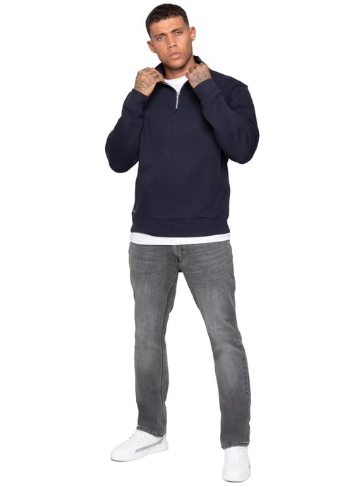 Enzo Milano | Herren Halbzip Sweatshirt - Image 5