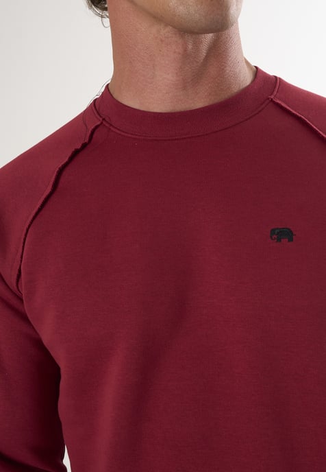 Sweatshirt Basic Rundhals Sweatshirt - Image 3
