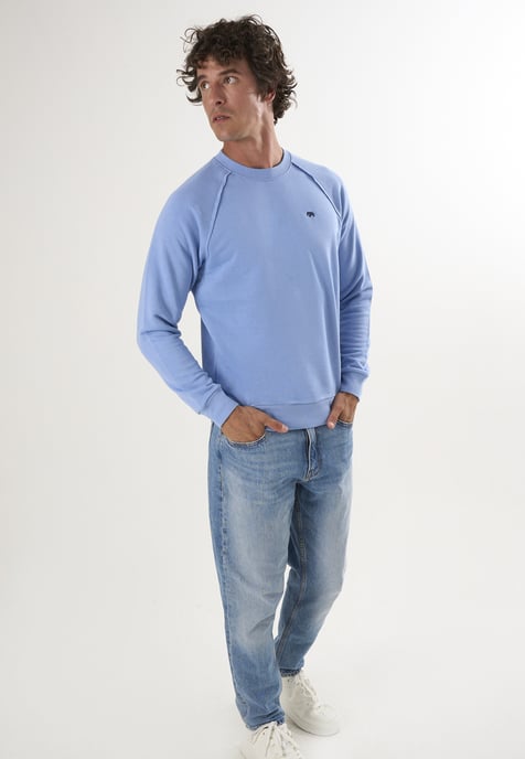 Sweatshirt Basic Rundhals Sweatshirt - Image 2