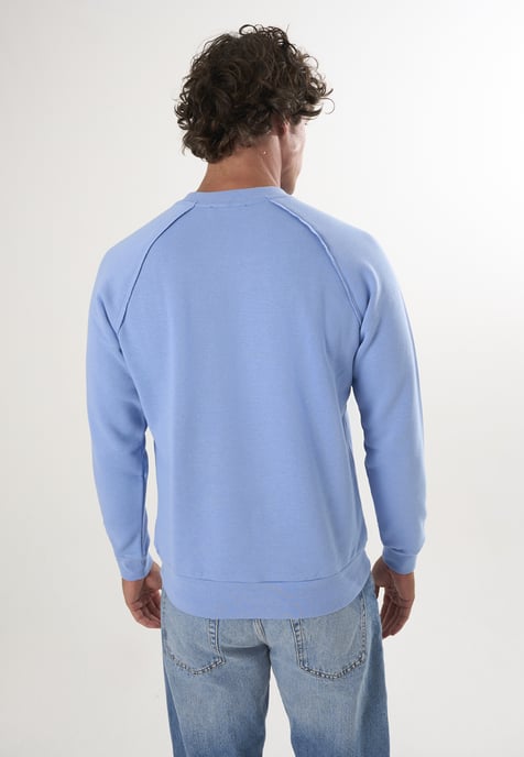 Sweatshirt Basic Rundhals Sweatshirt - Image 4