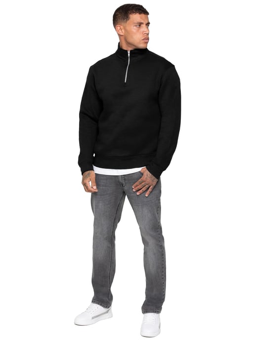 Enzo Milano | Herren Halbzip Sweatshirt - Image 5