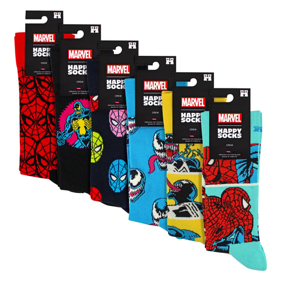 6er-Pack Spider-Man Socken Bundle – Lustige Socken | Geschenkidee - Image 2