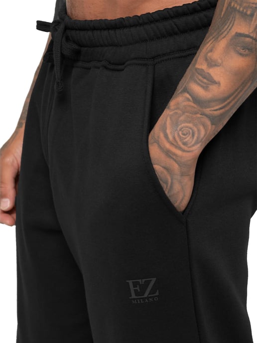 Enzo Milano | Herren Jogginghose mit offenem Saum - Image 5