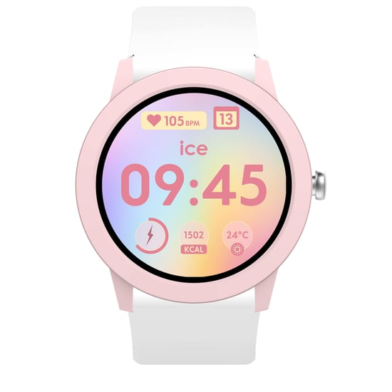 Ice Watch Ice Smart Junior Rd 3.0 - Pink - White Weiß Mädchen Armbanduhr 025248 - - Image 1