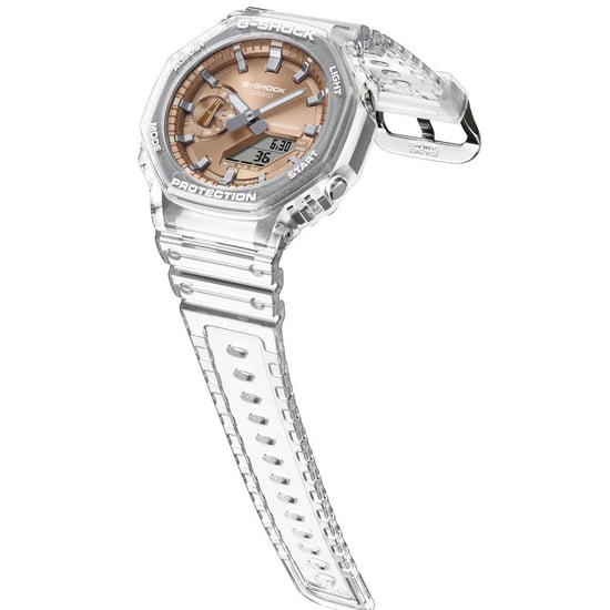 Casio G-shock Transparent Herren Armbanduhr GA-2100BM-7A5ER - Image 2
