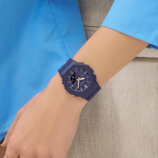 Casio G-shock Blau Damen Armbanduhr GMA-P2100M-2AER - Image 2