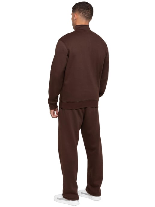 Enzo Milano | Herren Sweatshirt-Trainingsanzug-Set mit halbem Reißverschluss - Image 3