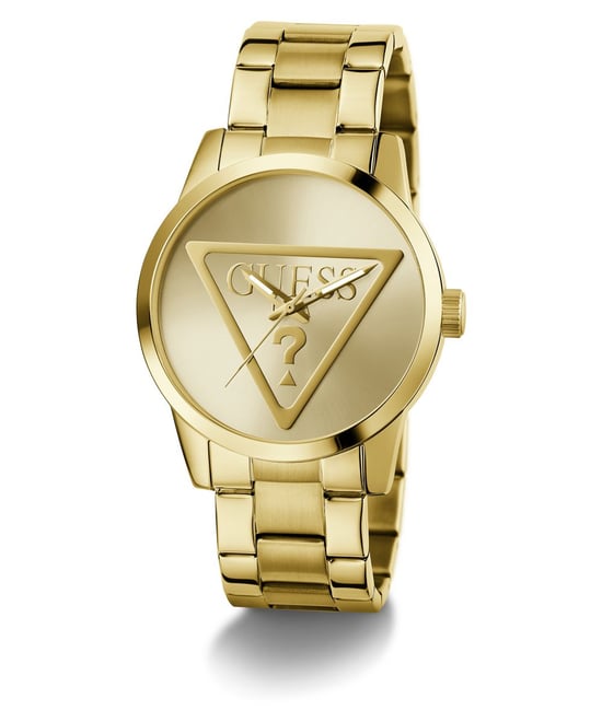 Guess Badge Gold Herren Armbanduhr GW0782G1 - Image 3