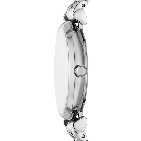 Emporio Armani Gianni T-bar Silber Damen Armbanduhr AR11701 - Image 2