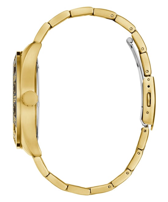 Guess Letterman Gold Herren Armbanduhr GW0904G2 - Image 2