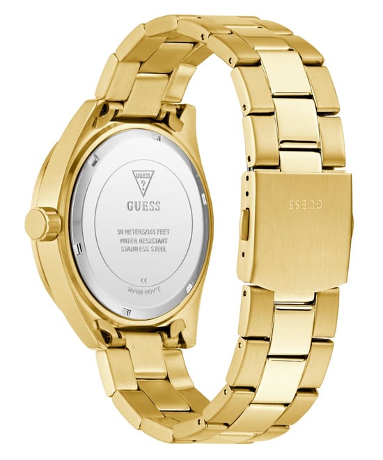 Guess Letterman Gold Herren Armbanduhr GW0904G2 - Image 4