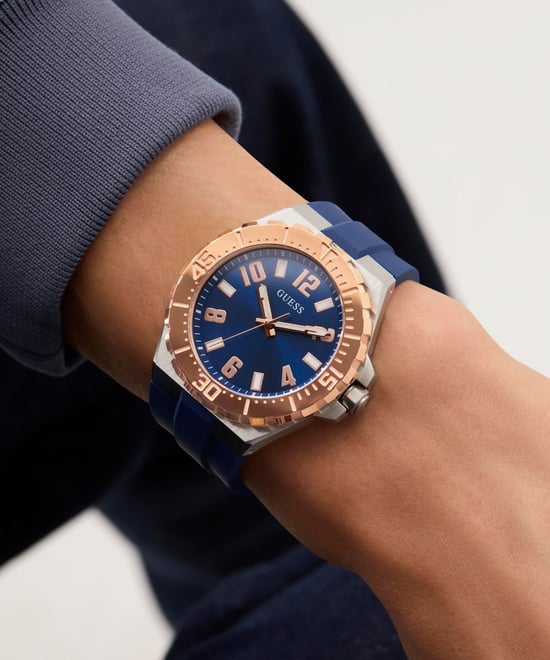 Guess Campus Blau Herren Armbanduhr GW0906G3 - Image 6
