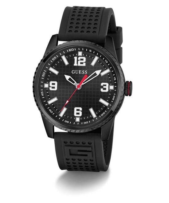 Guess Varsity G Schwarz Herren Armbanduhr GW0890G2 - Image 3