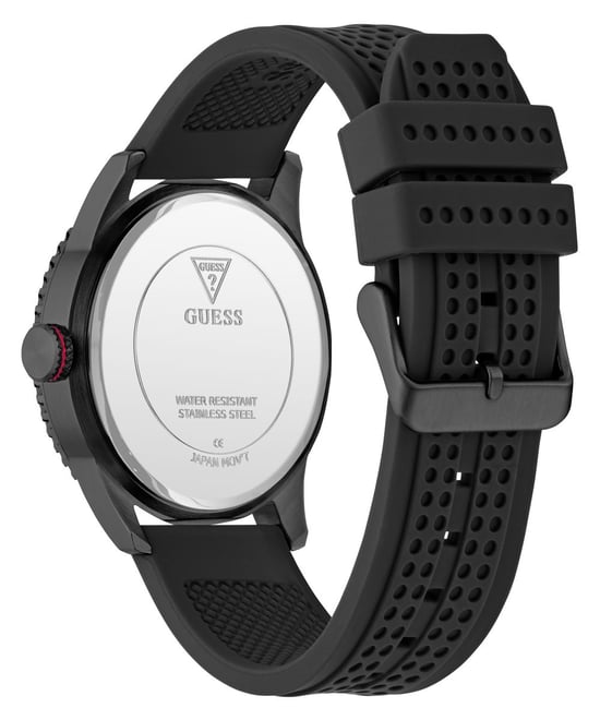Guess Varsity G Schwarz Herren Armbanduhr GW0890G2 - Image 4