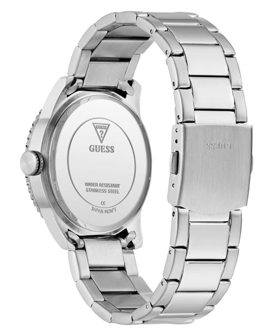 Guess Varsity G Silber Herren Armbanduhr GW0889G1 - Image 4