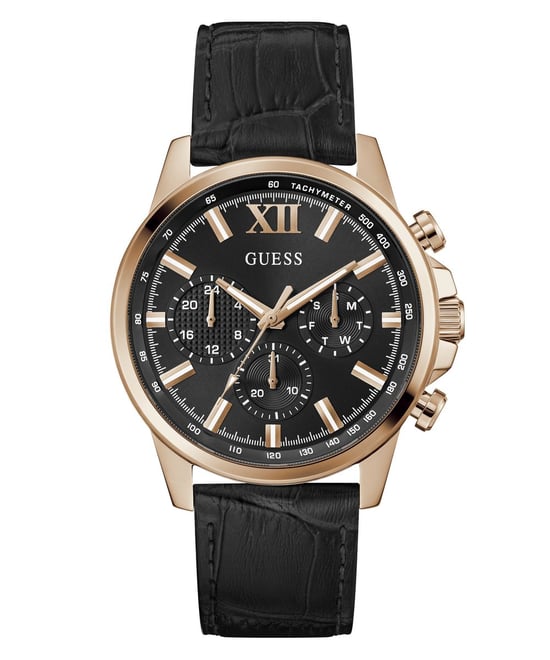Guess Walker Schwarz Herren Armbanduhr GW0901G5 - Image 1