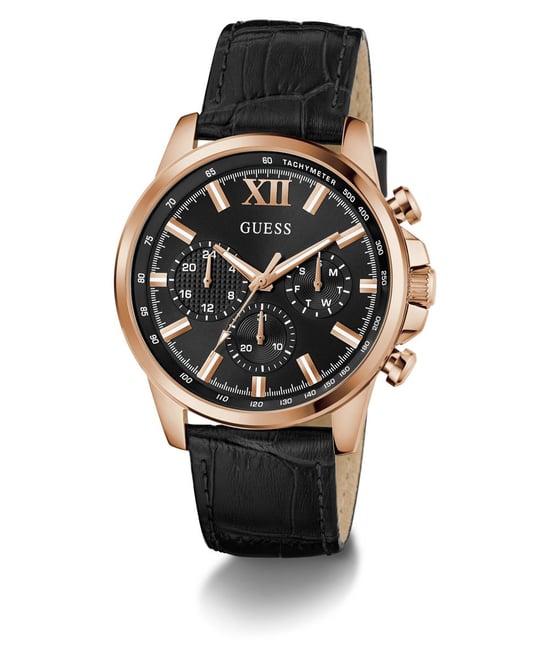 Guess Walker Schwarz Herren Armbanduhr GW0901G5 - Image 5