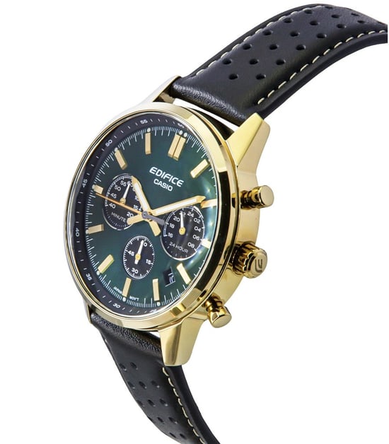 Casio Edifice Schwarz Herren Armbanduhr EFR-575CL-3AEF - Image 2