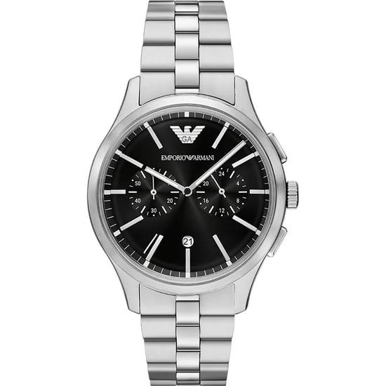 Emporio Armani Dario Silber Herren Armbanduhr AR11691 - Image 1