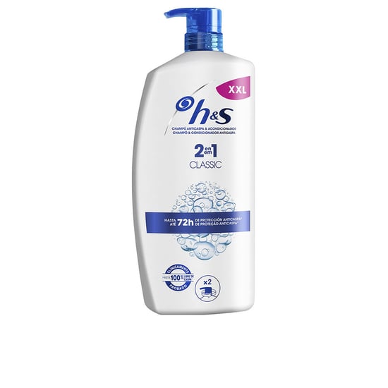 H&s Classic 2-in-1 Anti-schuppen Shampoo Und Spülung 1000 Ml Spender 1000 ml - Image 1
