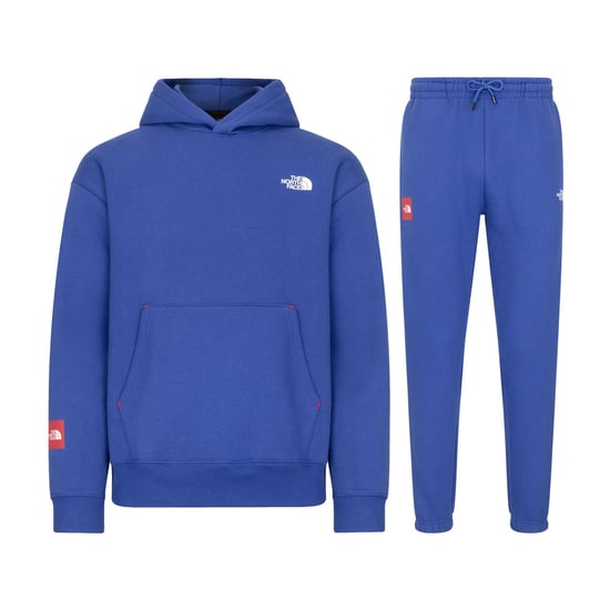The North Face Herren U Axys Kapuzen-Jogginganzug Set Blau - Image 1