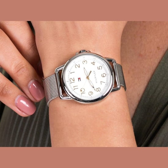 Tommy Hilfiger Damen 1781658 Stilvolle metallisch graue Uhr - Image 2
