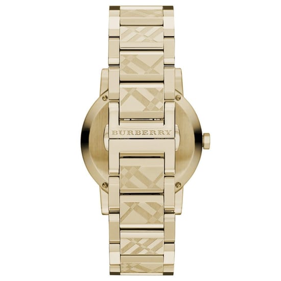 Burberry BU9145 The City Elegante goldfarbene Damenuhr - Image 3