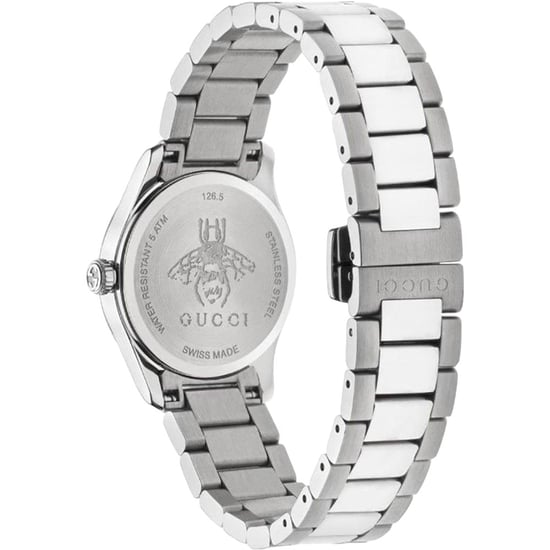 Gucci G-Timeless Damenuhr mit rosa Perlmutt-Zifferblatt - YA1265025 - Image 2