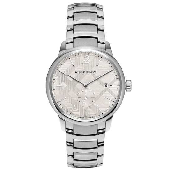 Burberry BU10004 Silberne Herrenuhr aus Edelstahl - Image 1