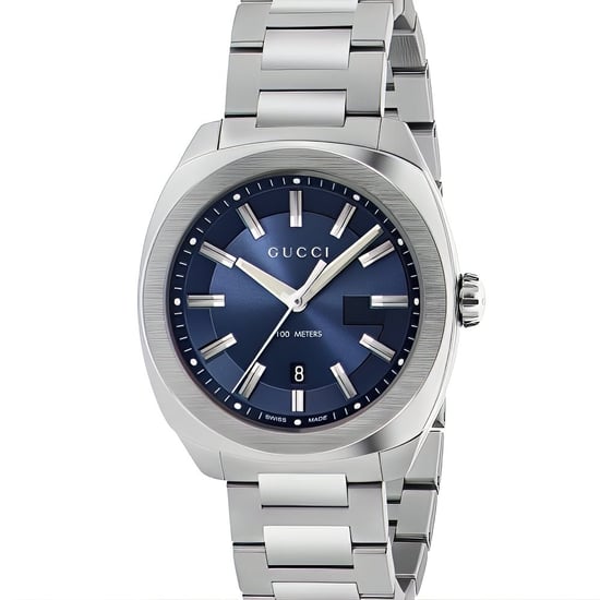 Gucci YA142303 Herren Quarzuhr mit blauem Zifferblatt - Image 1