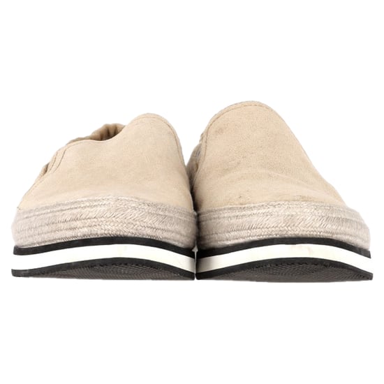 Prada Sport Espadrille Slip-On Sneakers in beigem Wildleder - Image 2