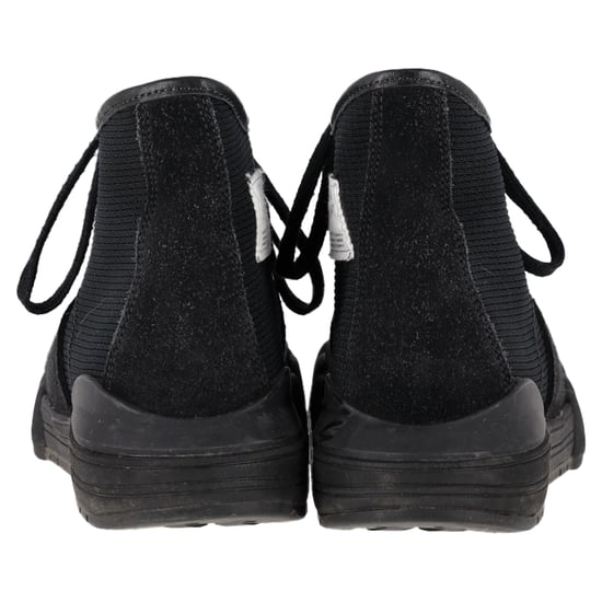 Visvim Lanier High-Top-Sneaker mit Lederbesatz aus schwarzem Canvas - Image 5