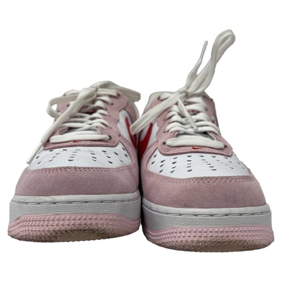Nike Air Force 1 Low 'Valentinstag Liebesbrief' Sneakers aus rosa Wildleder - Image 3
